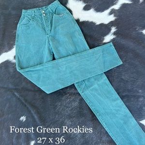 Vintage Forest Green Rockies